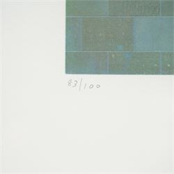 Sir Peter Blake (British 1932-): 'Madonna on a Venice Beach II', limited edition screenprint in colours signed and numbered 83/100 in pencil 39cm x 43cm
Provenance: The Stour Gallery, Eastway, London 