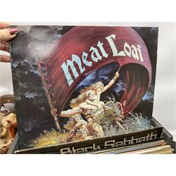 Composite figure of a Roman chariot, together with Olympia NK4040 camera, sewing machine and other collectables, in two boxes  