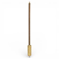  Grandmother clock, the brass dial inscribed 'Walton, Newcastle upon Tyne', with three train movement in burr walnut case on bracket feet  H170cm keys and pendulum