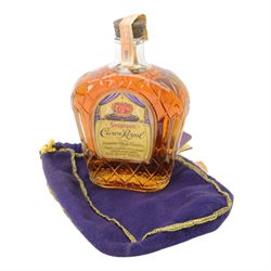 Seagrams Crown Royal Canadien Whisky, 25fl ox, 40% vol