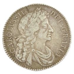 Charles II 1679 halfcrown coin
