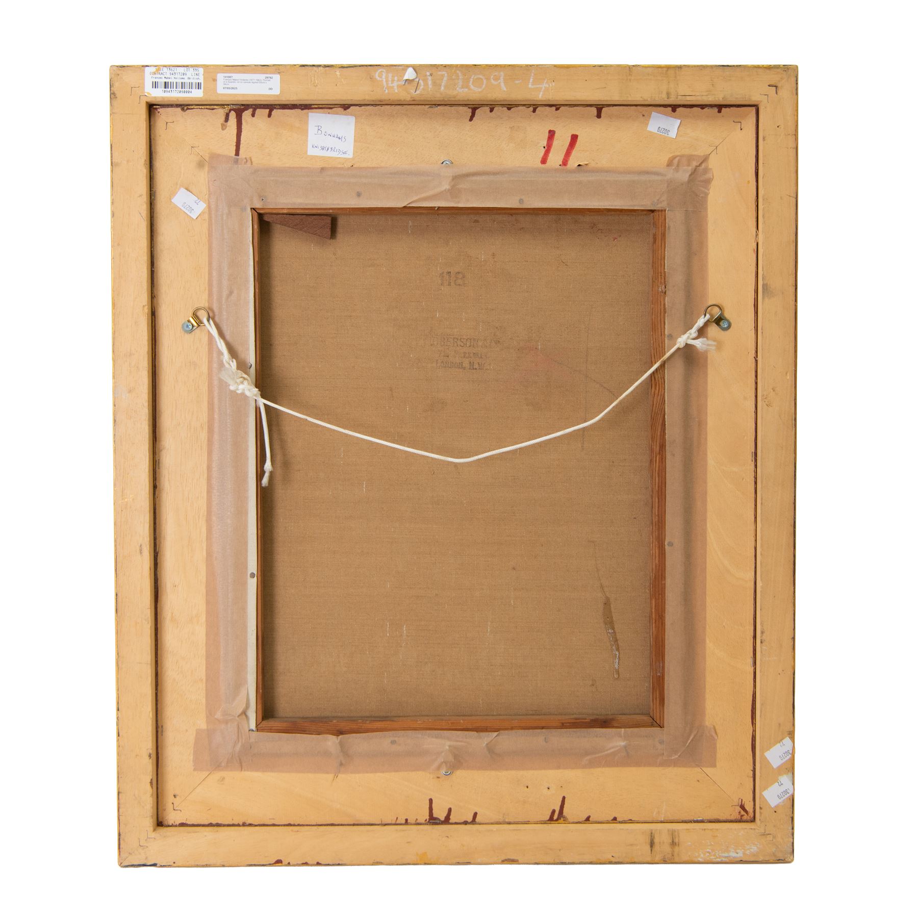 Frances Mabel Hollams (1877-1963): Portrait of a Spaniel, oil on canvas signed 50cm x 39cm 
Provenance: sold Bonhams Knightsbridge 10th October 2006 Lot 335