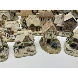 Thirty Lilliput lane, to include Hill Top, Bottle Oven, April Cottage, Thimble Cottage, Honeysuckle III, Gullivers Pantry etc