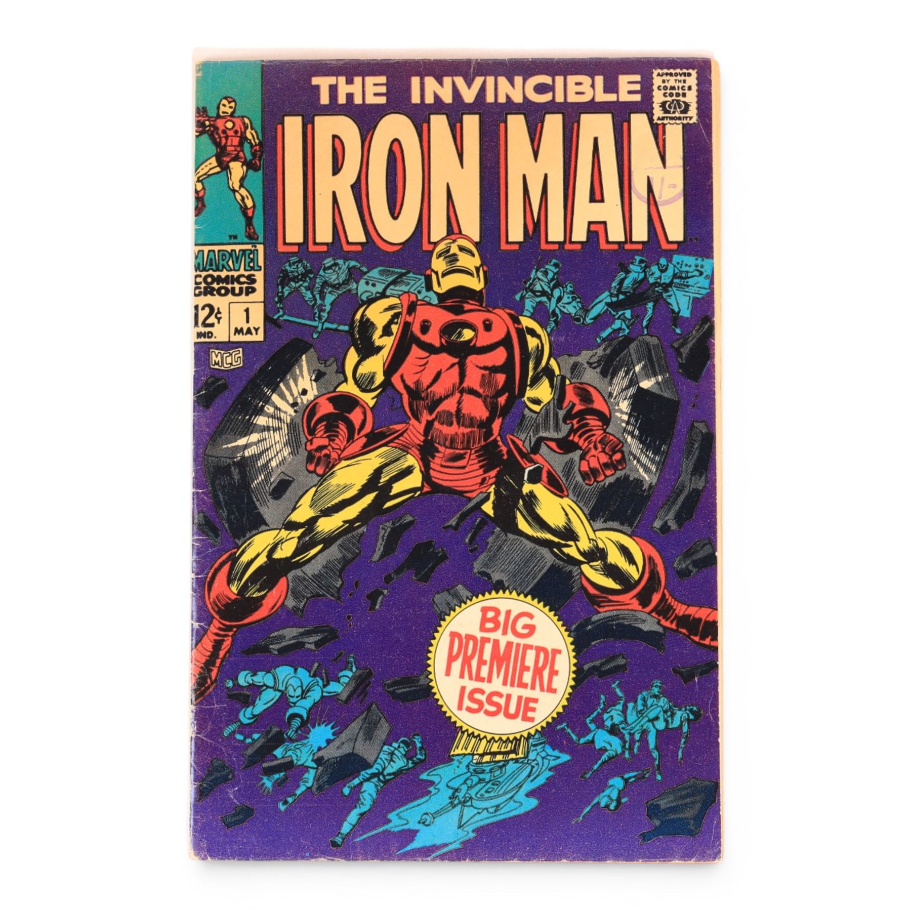 Marvel Silver Age 1968 'The Invincible Iron Man' issue #1