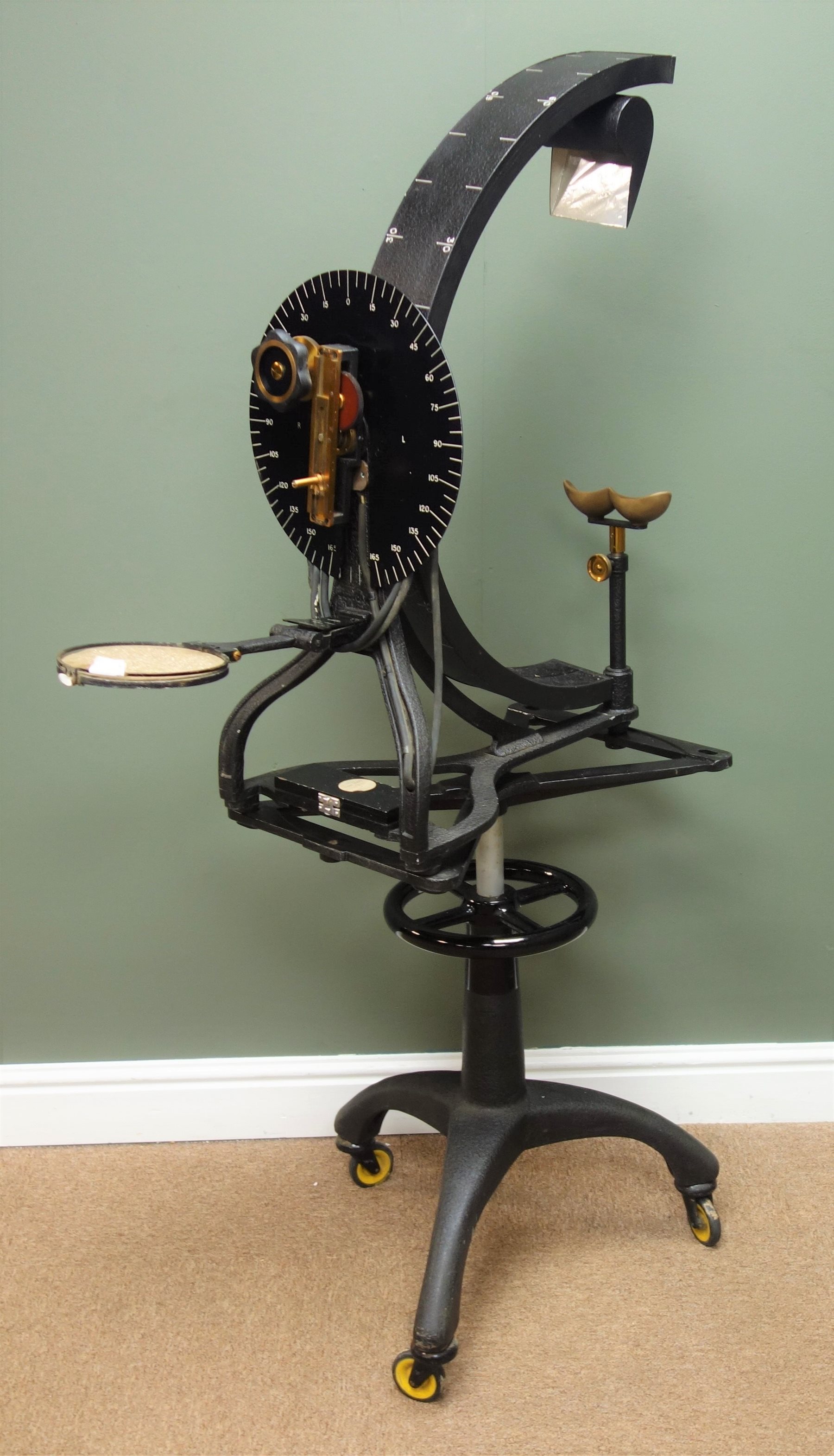 "Lister Perimeter" by Hamblin of London, an Ophthalmic field of vision