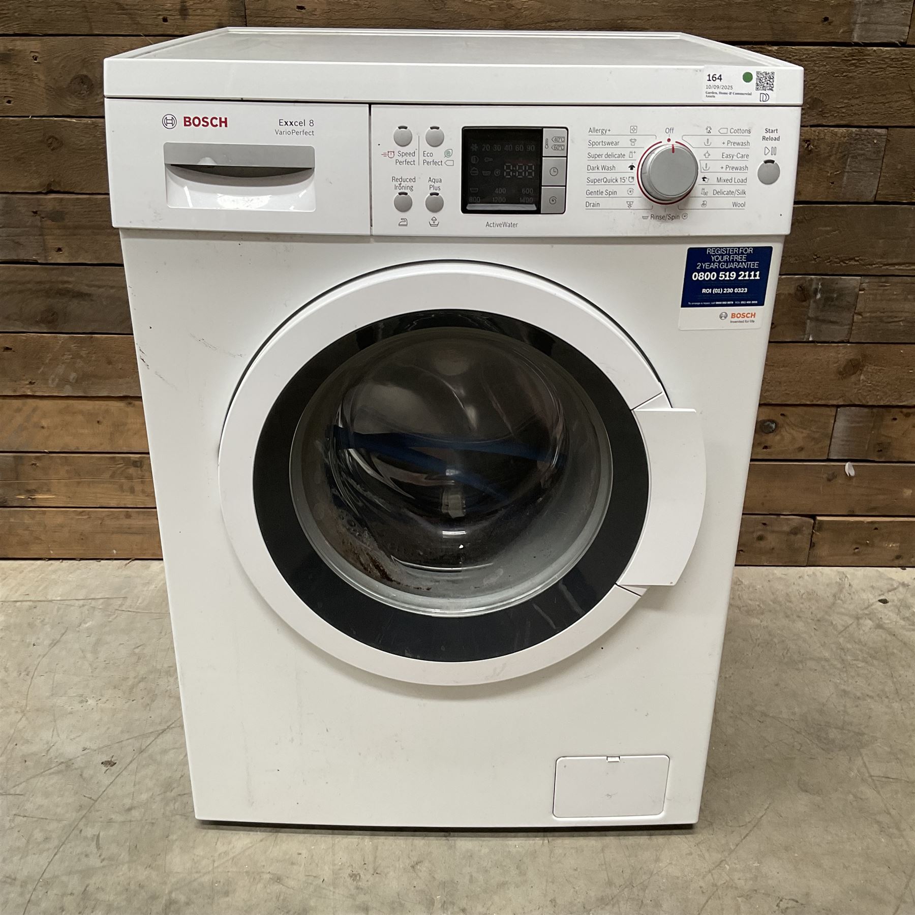 Bosch Exxcel 8 VarioPerfect washing machine 