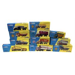 Corgi Classics - eleven die-cast commercial vehicles including three Famous Hauliers Series, Nos.12301, 13701, 13901, 14001, 15101, 18401, 18402, 21402, 27501, 30305 & 31002; all boxed (11)