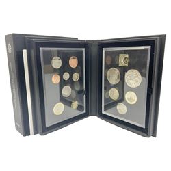 The Royal Mint United Kingdom 2015 proof coin set collector edition, cased with certificate
