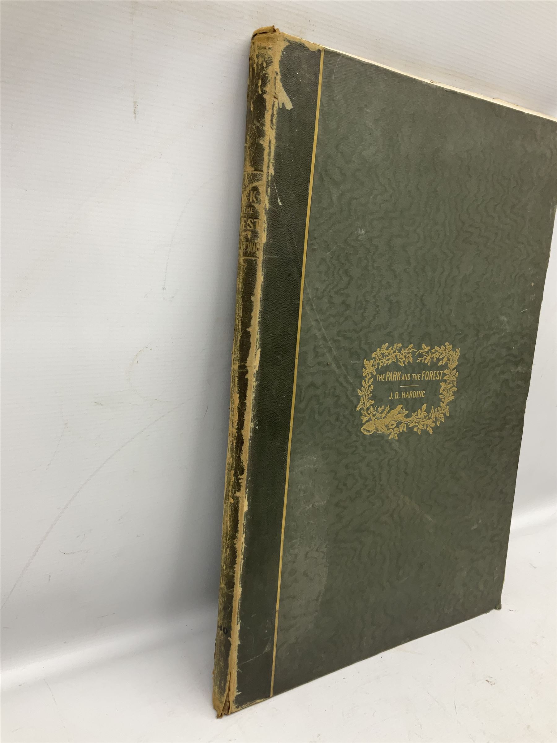 James Duffield Harding (British 1798 – 1863): 'The Park and The Forest' London, published by T McLean, with twenty four plates