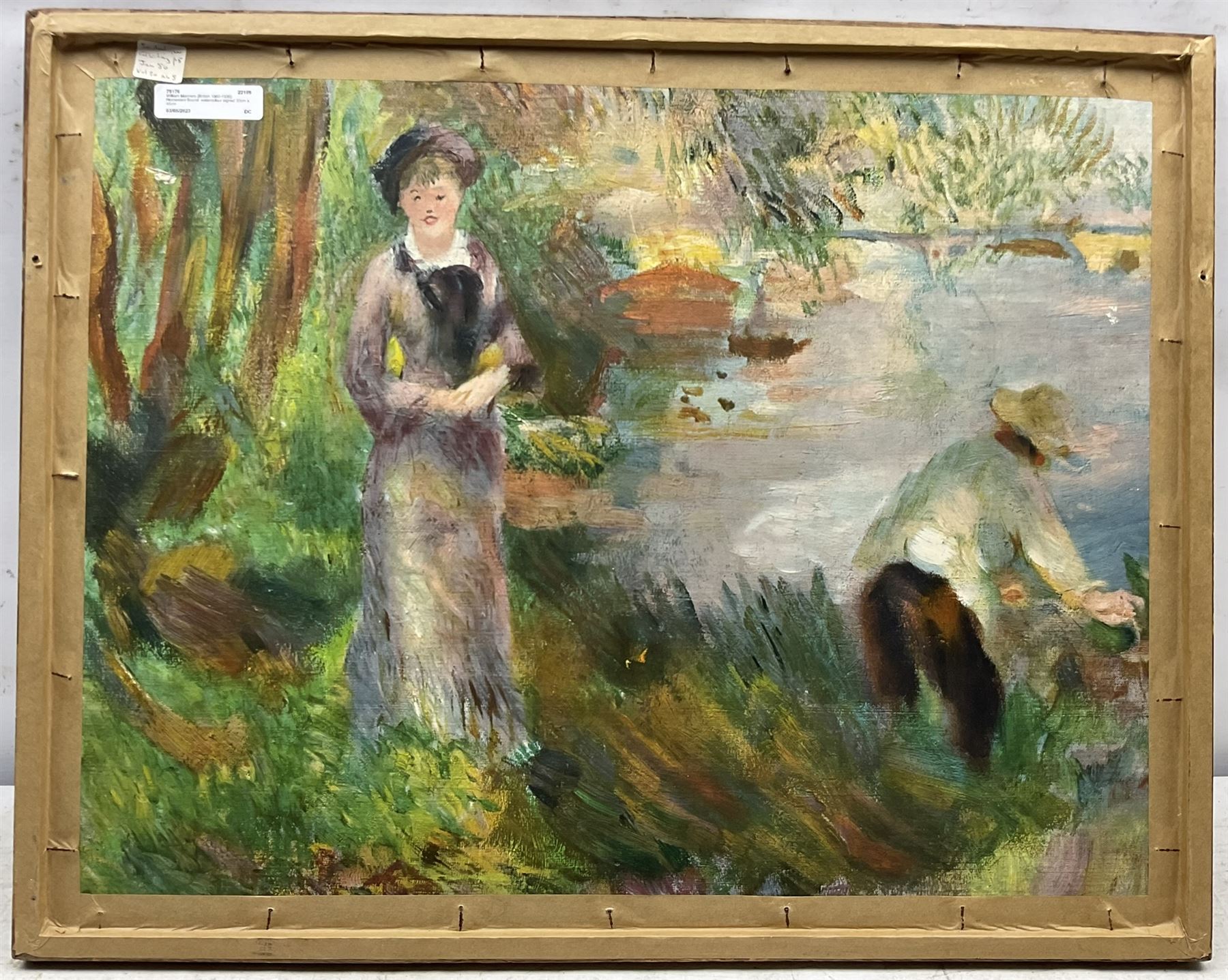 William Manners (British 1860-1930): Homeward Bound, watercolour signed 30cm x 45cm