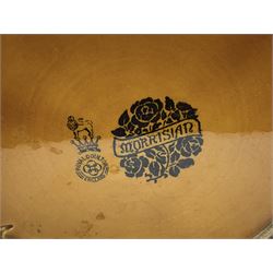 Royal Doulton Morrisian ware vase decorated with female figures, with printed and impressed marks beneath H25cm. 