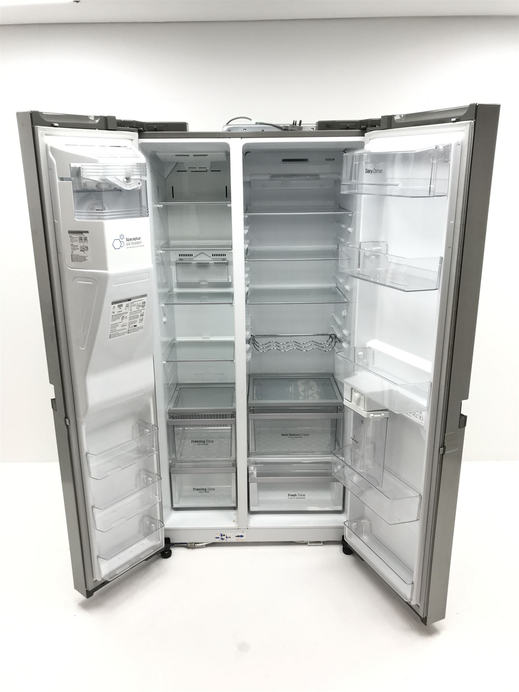 LG Model GSL545PVYV American style fridge/ freezer-double full length doors with ice dispenser 