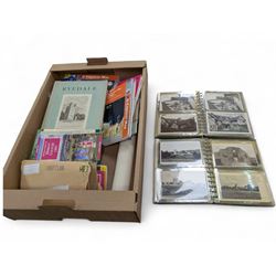 Interesting collection of Helmsley and other local postcards, housed in two albums and loo...