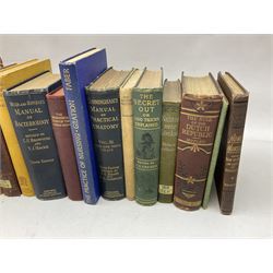Richie, Ewing J; The Life and Times of W.E Gladstone by J Ewing Ritchie, six volumes, Walter Scott, B; The Imperial edition of the Waverley Novels, two volumes, Stebbing M.E; colour of the Garden and other books, in two boxes