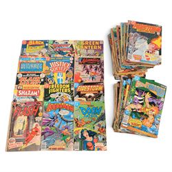 Collection of Bronze Age and later DC comic books, titles including  TOR, The Shadow, Fire...