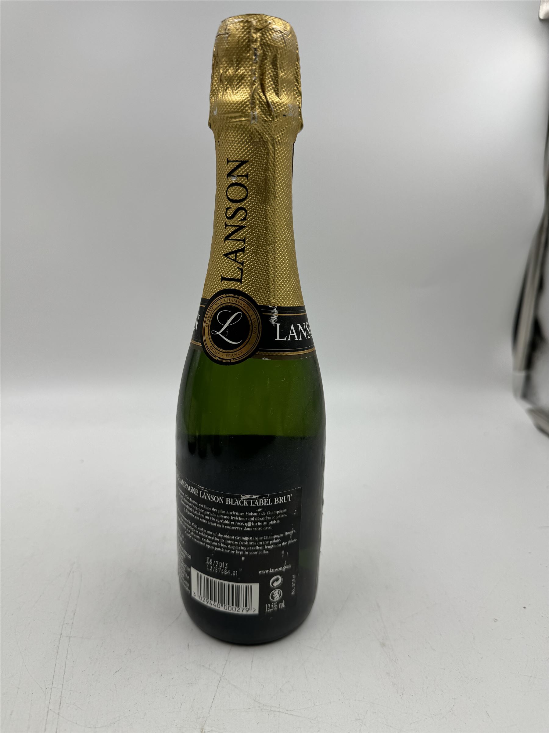 Mixed champagne; Chateau D'ay Ayala & Co 1919, Oudinot a Epernay, Antoine de Clevecy and Lanson Black Label, various contents and proof (4)