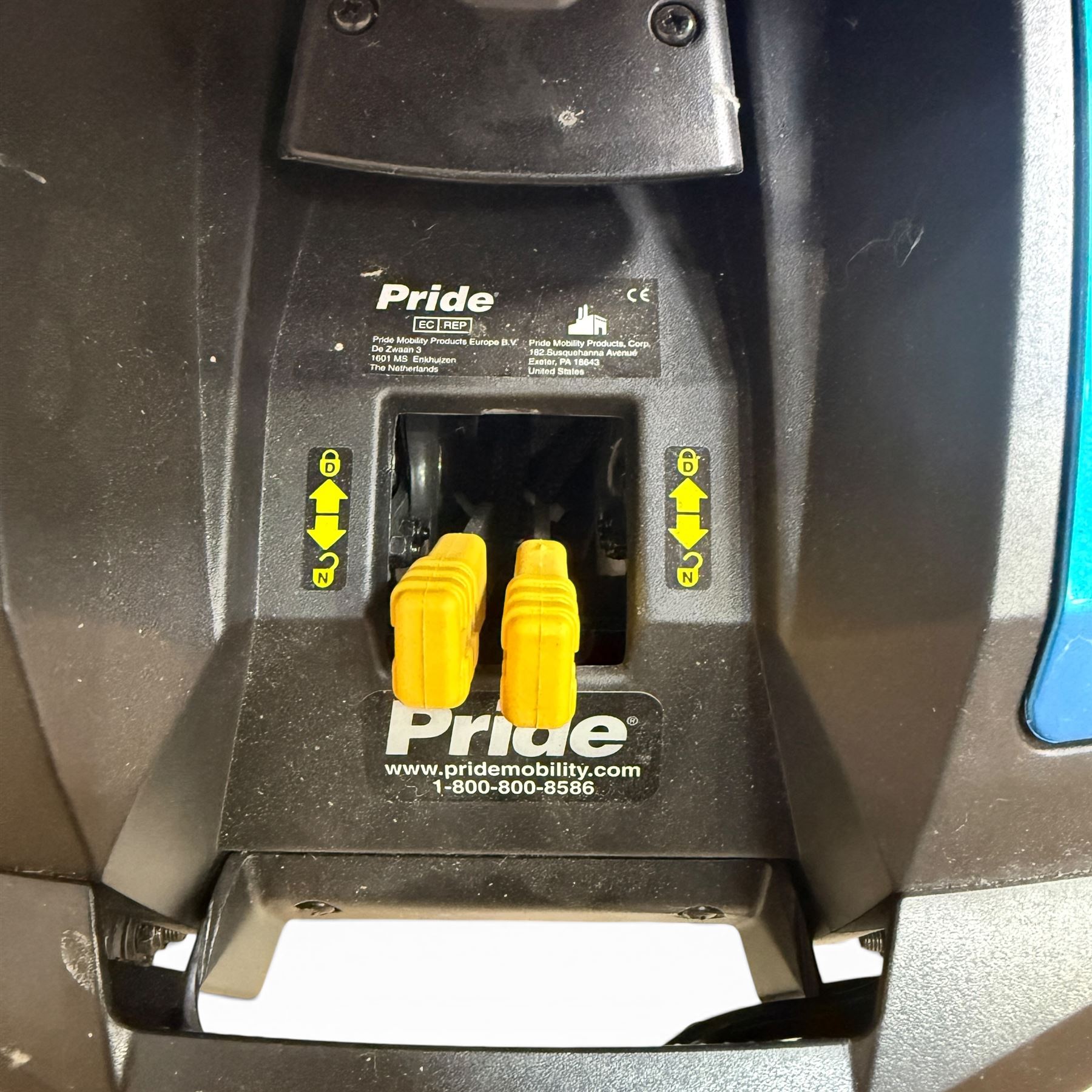 Pride Go-Chair electric four wheel mobility wheelchair scooter