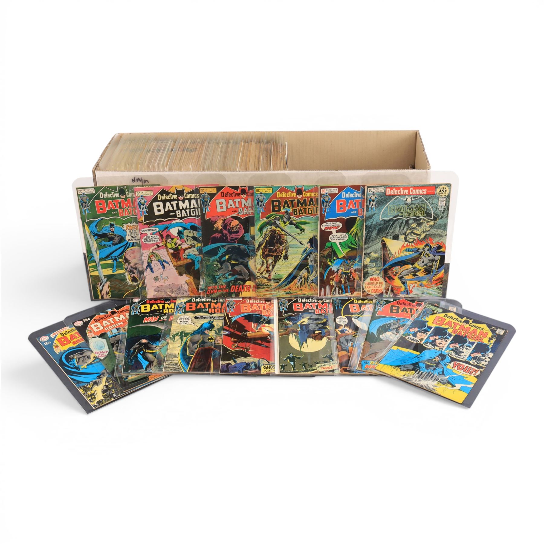 Collection of DC Bronze Age 'Batman Detective Comics', spanning years 1970-1985, comprising a continuous run of issues #400-#550 and some annuals and later editions