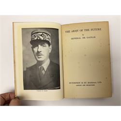 Nimrod (C.J. Apperley); Memoirs of The Life of The Late John Mytton, Esqre, of Halston, Shropshire, with numerous illustrations by H Alken & TJ Rawlins, second edition reprinted with considerable additions from the New Sporting Magazine, London Kegan Paul, Trench Turner & Co Ltd; green boards with gilt tooling; Johns W.E.: Fighting Planes and Aces; General De Gaulle: The Army of the Future; and Marben Rolf: Zeppelin Adventures (4)