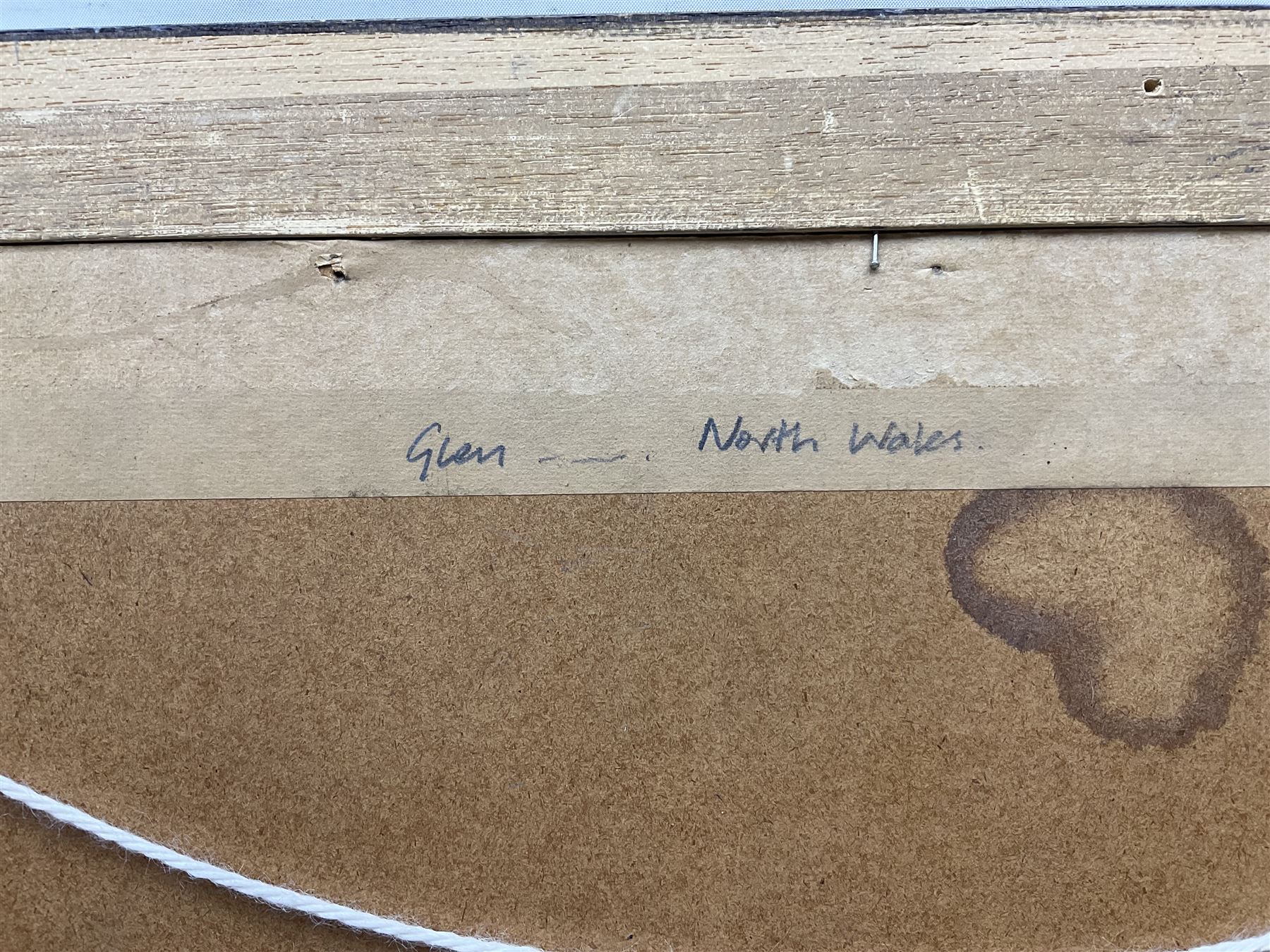 S Hey (British 19th/20th Century): A Glen in North Wales, watercolour signed 23cm x 32cm 