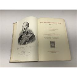 Scrap book of WWII maps, and Maurice, The Franco-German War, from the library of William Thomas, Baron Bolton