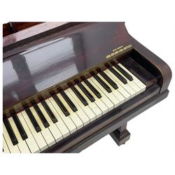 Cottam - Early 20th century (1920's) mahogany cased upright piano, with an overstrung frame and overdamper action, 85 notes A-A (seven octaves).