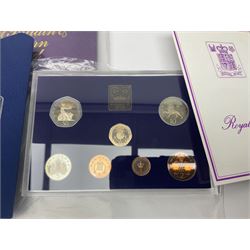 Eleven Great British coin year sets, dated 1972, 1973, 1974, 1975, 1976, 1977, 1978, 1979, 1980, 1981 and 1982, all in plastic displays with card covers