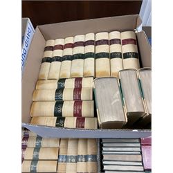Large collection of law books, to include The All England Law Reports, Journal of Planning and Environment Law, Chambers Encyclopaedia, etc, in sixteen boxes 
