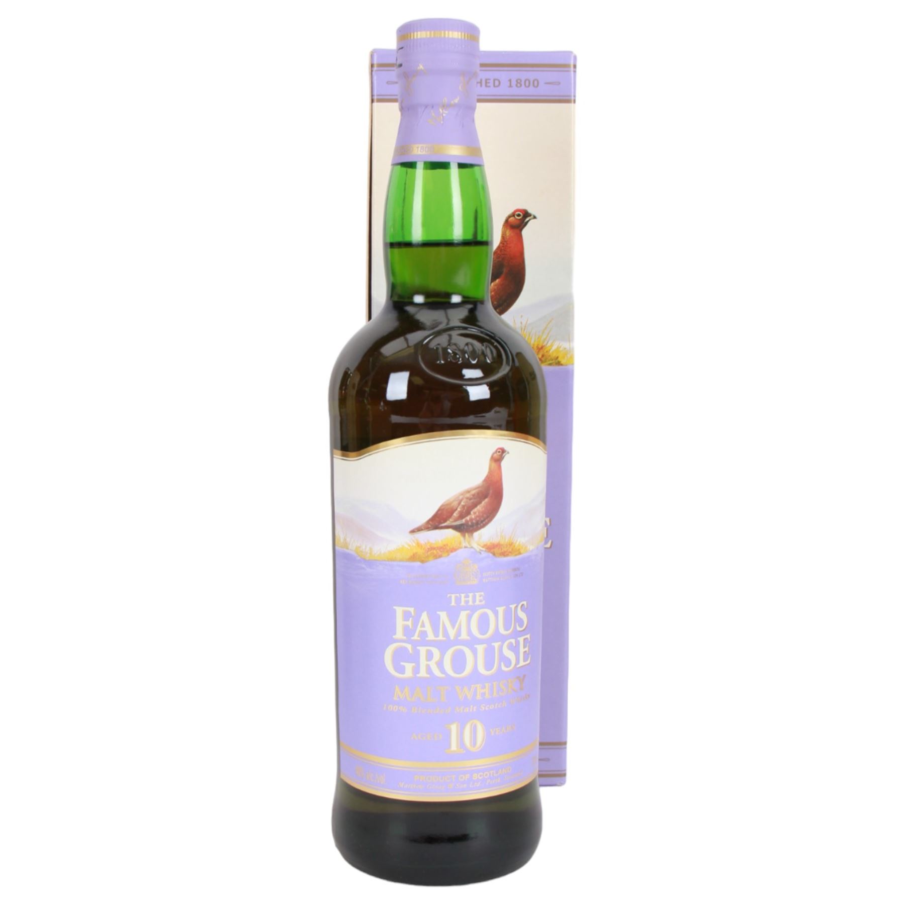 Mixed single malt Scotch whisky, comprising Glenlivet 12 year old, Famous Grouse 10 year old, Glen Grant 5 year old and Glenfiddich Special Reserve, various contents and proof, all with original boxes   