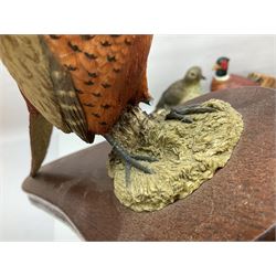 British wildlife, dogs and other animal figures, to include examples by Border Fine Arts, Teviotdale and David Hughes, etc