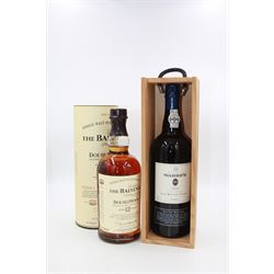Mixed alcohol; Balvenie, 12 year old, single malt Scotch Whisky, 70cl, 40% and Warre's 1995, late bottled vintage port, 75cl 20% vol, both in presentation boxes (2) 