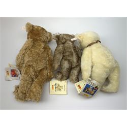 Three modern Steiff teddy bears - limited edition 'Save The Children' No.870/3000 H13