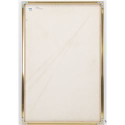 After Laura Knight (British 1877-1970): 'Royal Academy Summer Exhibition', monochrome poster c1930's pub. Vincent Brooks Day and Son London 75cm x 50cm
