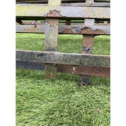 Pair of Wrought metal parkland tree guards - THIS LOT IS TO BE COLLECTED BY APPOINTMENT FROM DUGGLEBY STORAGE, GREAT HILL, EASTFIELD, SCARBOROUGH, YO11 3TX