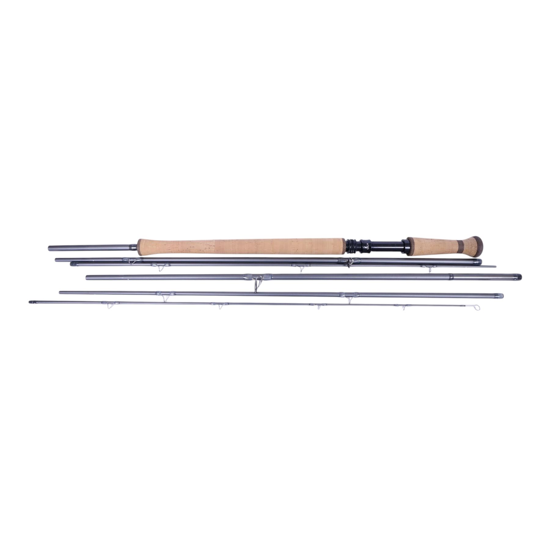 Mackenzie DTX NX1 Atlas #9 six-piece fly fishing rod, in canvas case and hard case
