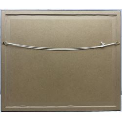 Rowland Henry Hill (Staithes Group 1873-1952): Farmer and his Dog Herding Cattle, watercolour and gouache signed and dated 1914, 34cm x 44cm