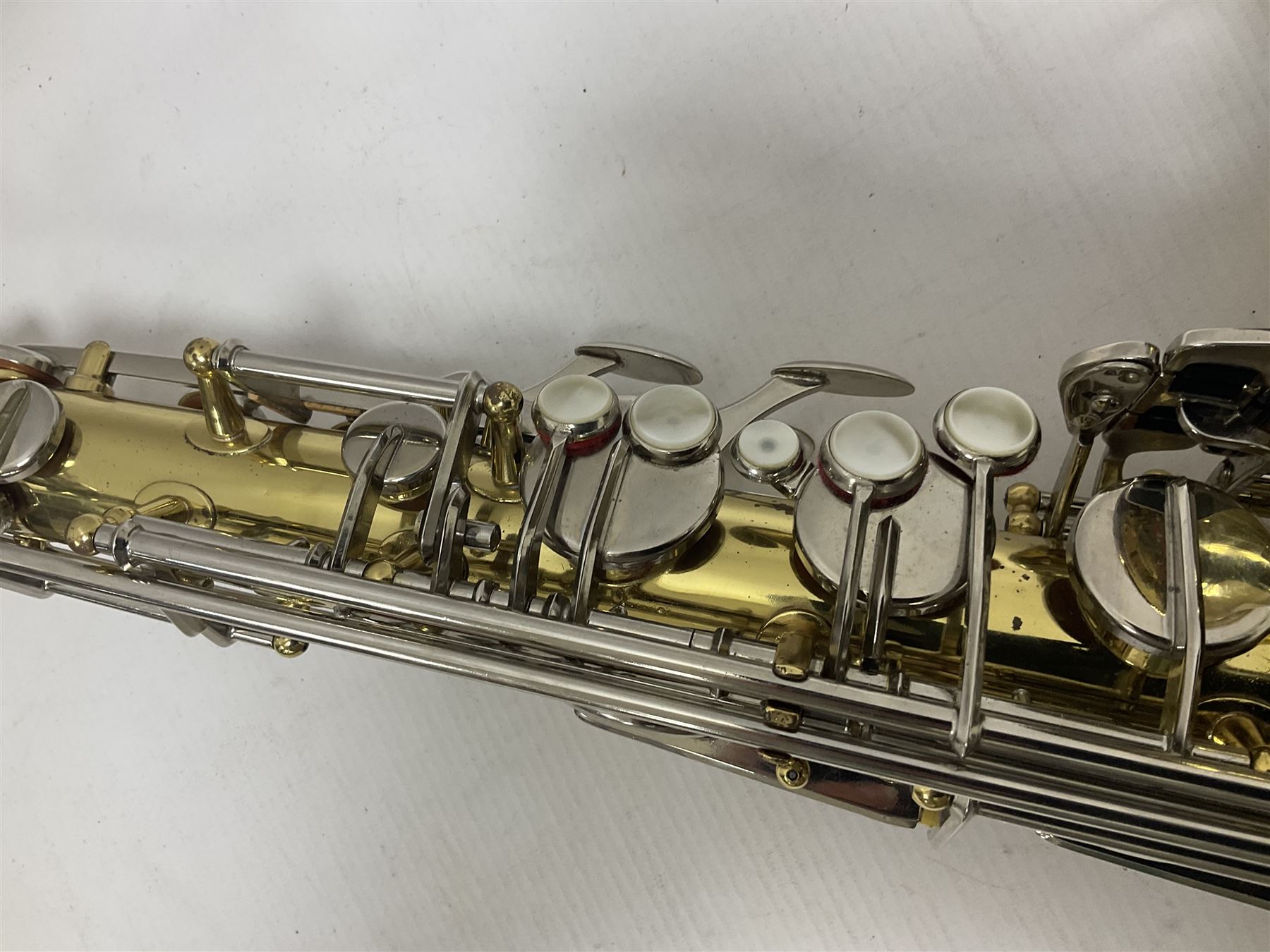 Lafleur by Boosey & Hawkes student tenor saxophone in fitted case with accessories, built in Czechoslovakia
 