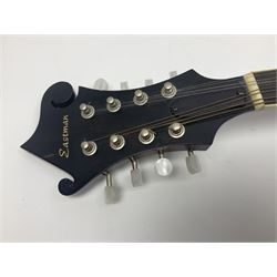 Eastman eight-string mandolin model MD514 2007 serial no.UK023 L68cm; in Hiscox hard carrying case