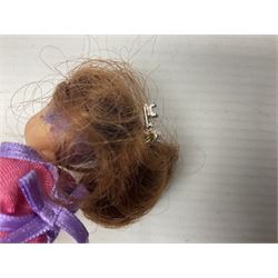 Wish World Kids - Eleven play sets comprising Treats ‘n Sweets Refrigerator, Grin ‘n Win TV, Sponge ‘n Plunge Bathtub, Socks ‘n Locks Dresser, Spice ‘n Slice Stove, Sleep ‘n Leap Bed, File ‘n Smile Desk, Blaze ‘n Braise Fireplace, Hear ‘n Cheer playset in Sponge ‘n Plunge box, two Read ‘n Speed Chair playsets in one box