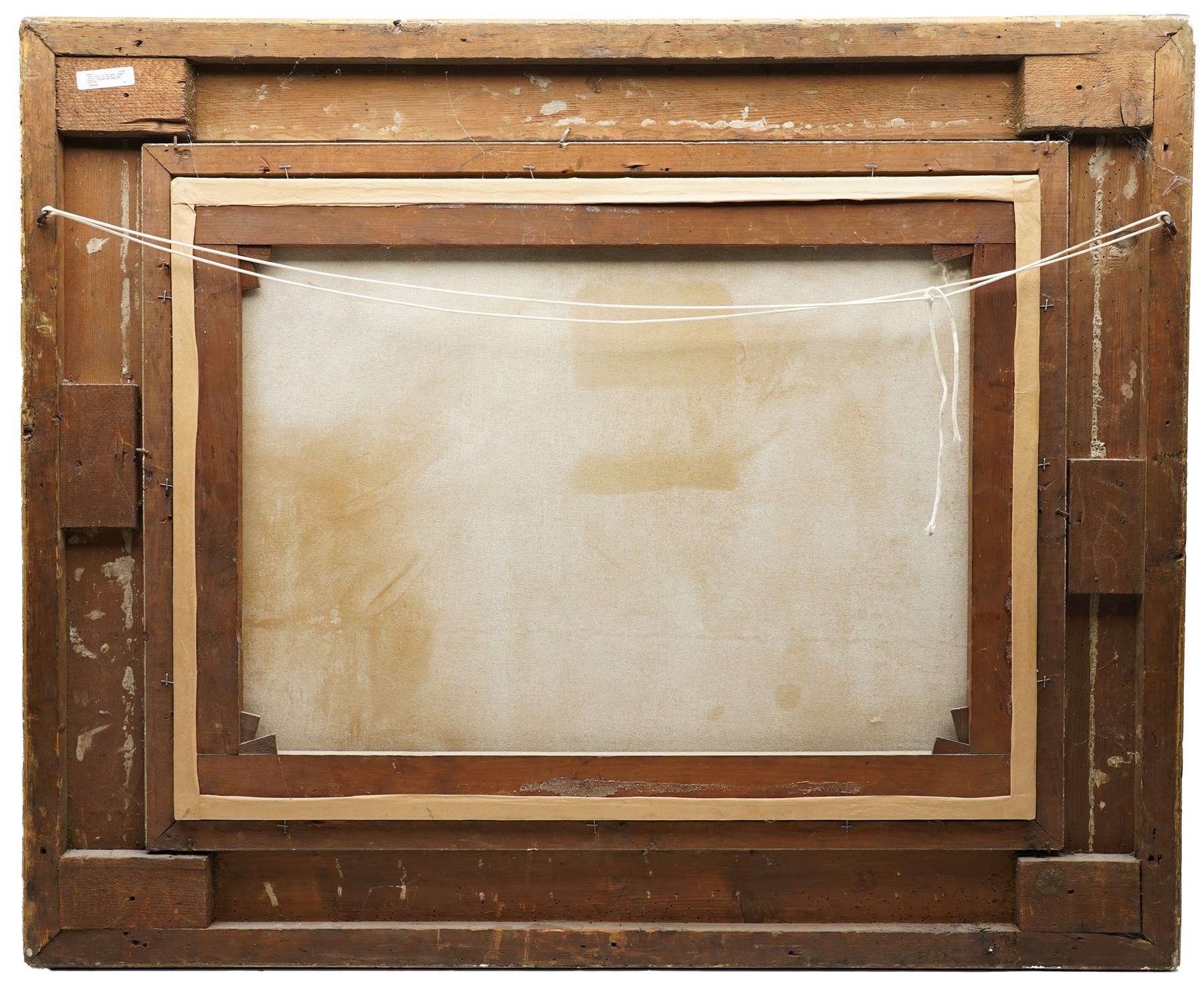 English School (Early 20th century): Fishing in Calm and Rough Seas, pair oils on canvas unsigned, in matching heavy antique gilt frames with repeating anthemion decoration 60cm x 80cm (2)