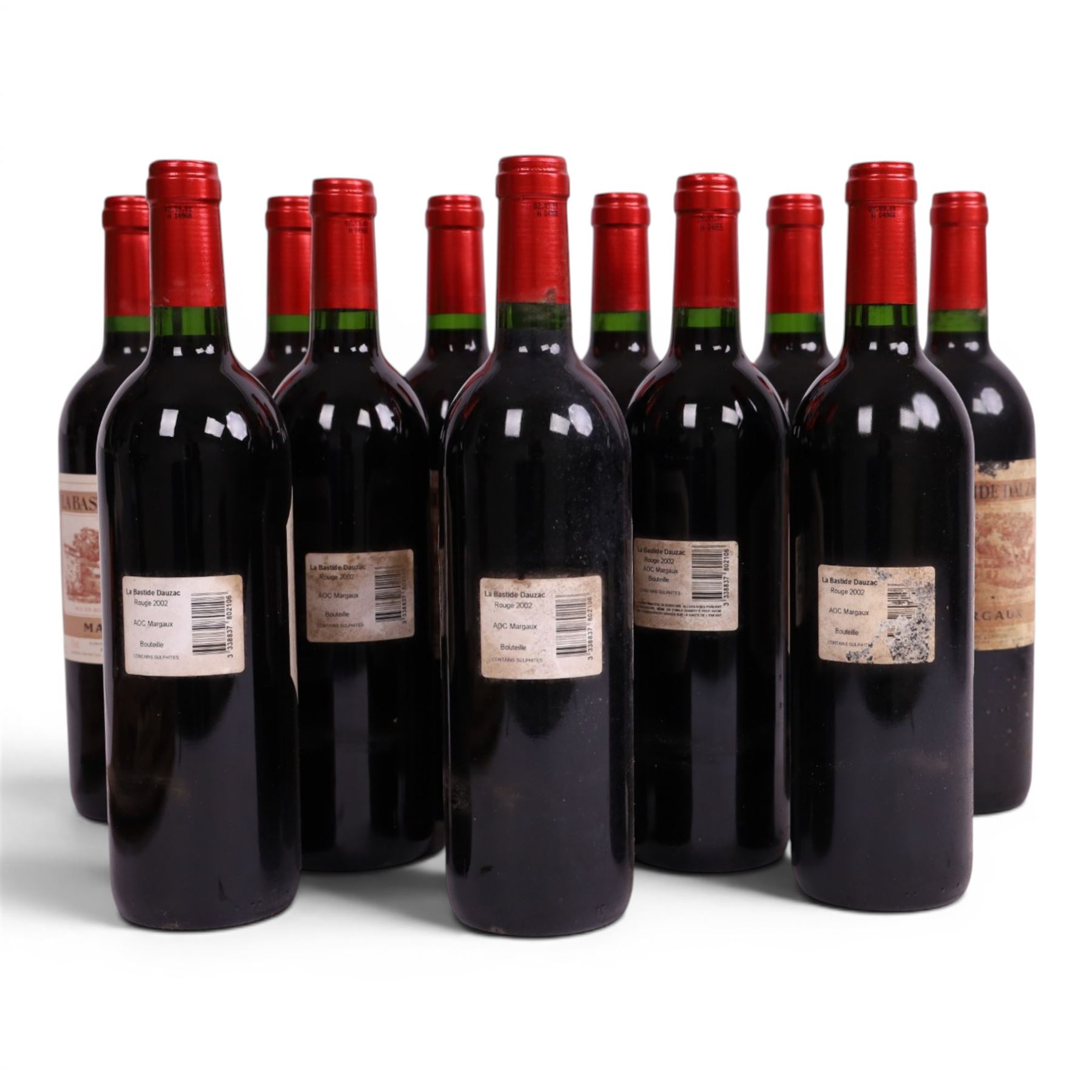 Chateau Dauzac 2002 Margaux, 750ml, 13% vol, twelve bottles