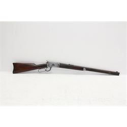 SECTION 1 FIREARMS CERTIFICATE REQUIRED - Winchester Model 1892 32/20 saddle carbine, with 61cm (24