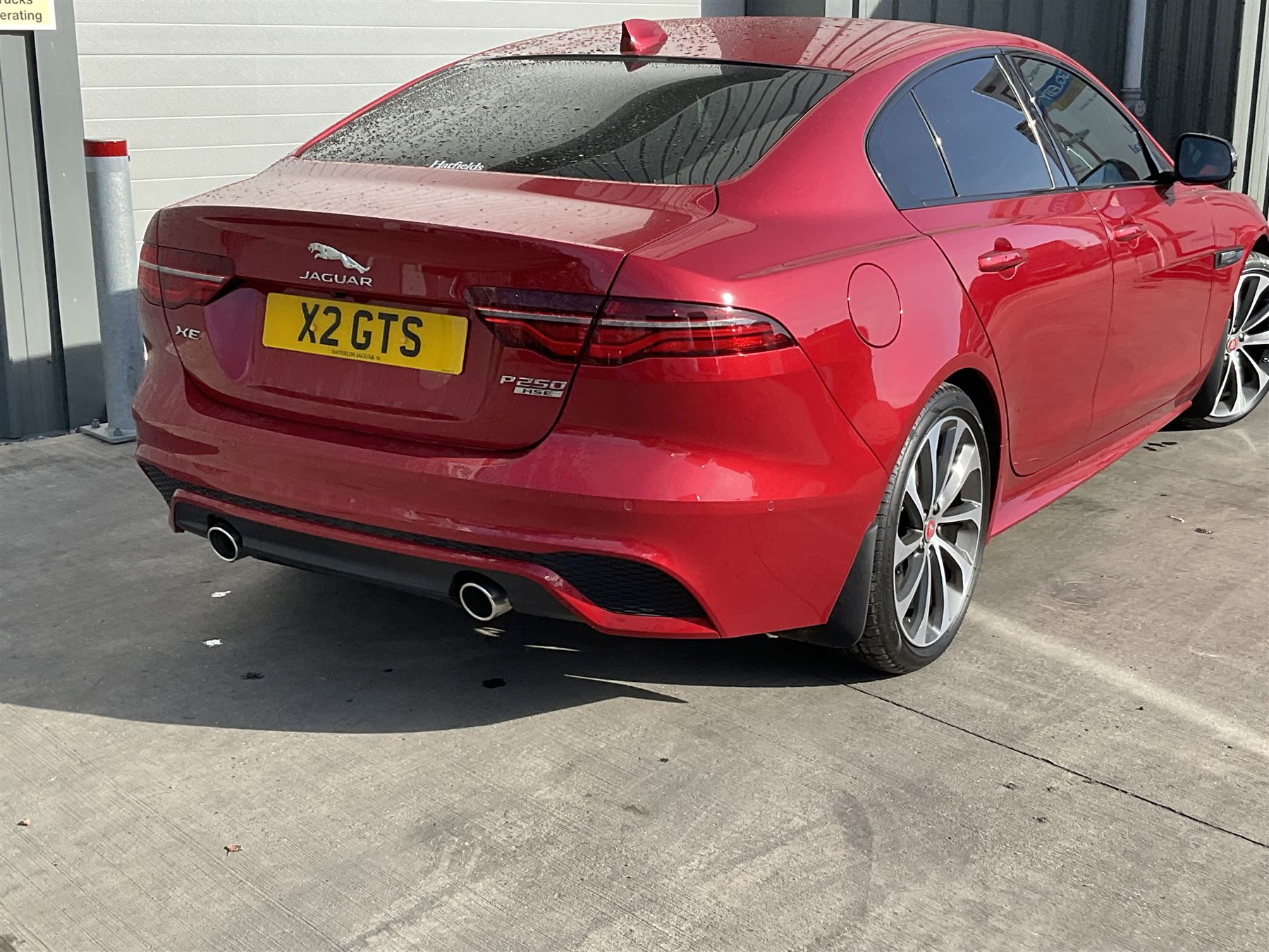 X2 GTS - JAGUAR XE SALOON - 2.0 R-Dynamic HSE 4dr, Automatic ONLY 800 miles

Year: 2019, June
Colour: Firenze Red
Mileage: 800 miles only
Fuel: Petrol
Reg: X2 GTS

As new, with cherished plate, instructions for sale from a local estate.
Buyers premium 10% plus VAT (12% inc.)