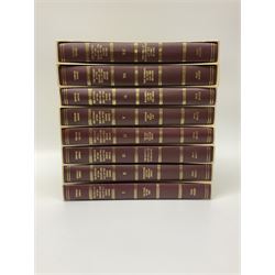Folio Society - eighteen volumes including The History of the Decline and Fall of the Roman Empire, eight volumes, The History of England, five volumes etc, all with slip covers 
