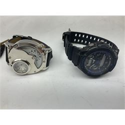 Collection of gents watches to include a Palfinger example, Sekonda, Hi-Tek, Panerai etc