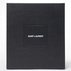 Saint Laurent - ‘Jamie 4.3’ Mini Shoulder Bag, in pale cream quilted lambskin leather, with oversized YSL Cassandre logo, gold-tone hardware and chain and leather shoulder strap, unused with original box and dust bag