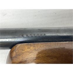 BSA .22 air rifle with under-lever action, the 51cm (20