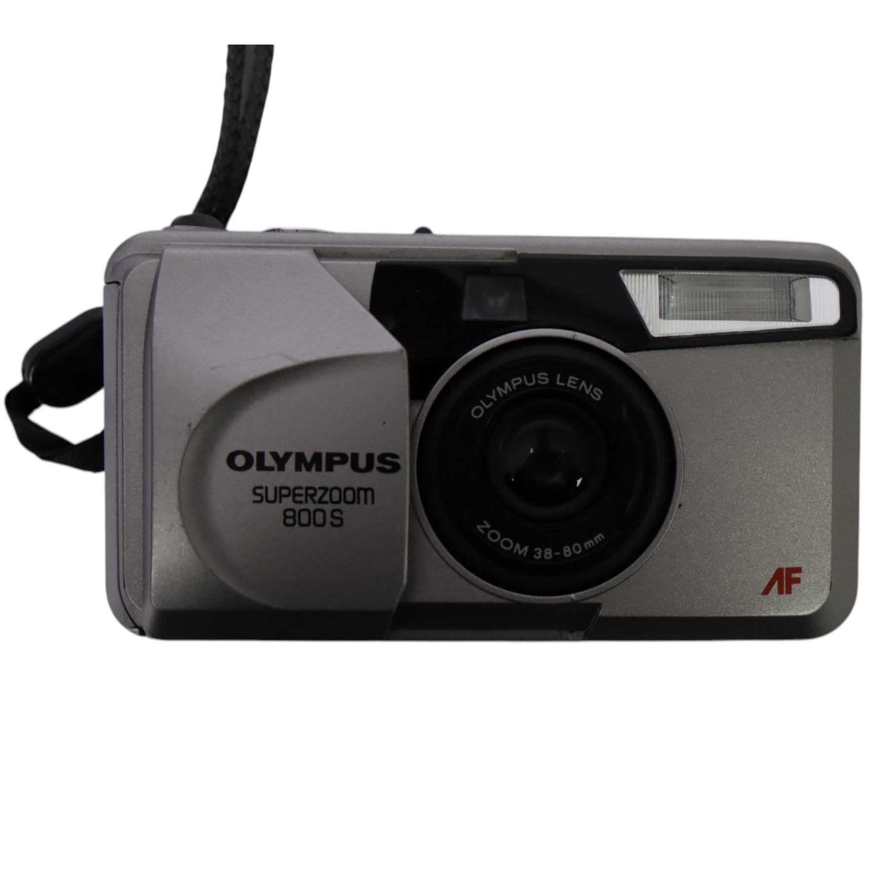 Five Olympus compact digital cameras, comprising Superzoom 800S, Camedia C-450 Zoom, Superzoom 160, XA3 and a boxed Camedia C-100