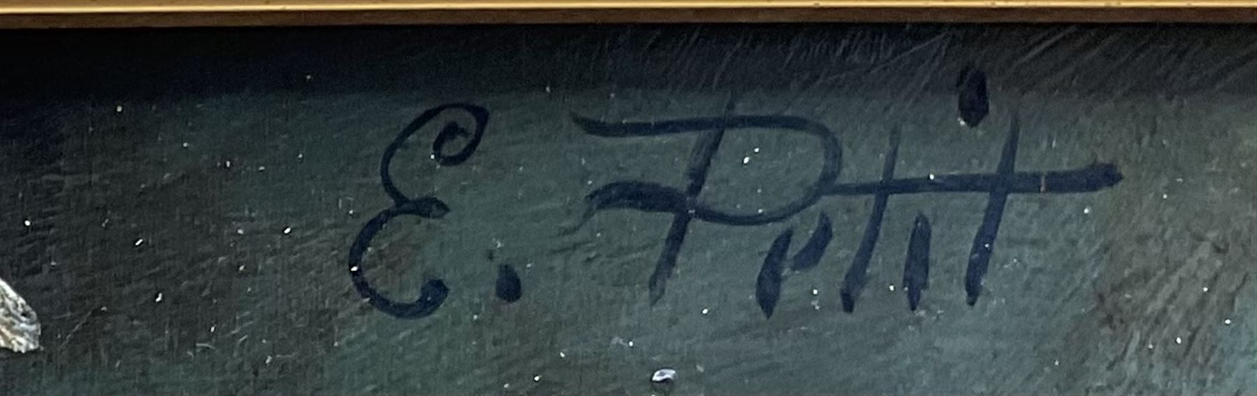 Eugene Petit (French 1839-1886): Still Life of Chrysanthemums, oil on panel signed 48cm x 37cm