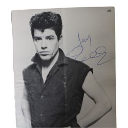 Signed Stiff Little Fingers promotional card, signed by four members of the band Jake Burns, Henry Cluney, Ali McMordie and Jim Reilly, two unsigned promotional cards,  'Go For It' 1981 tour programme and a collection of photographs from the gig